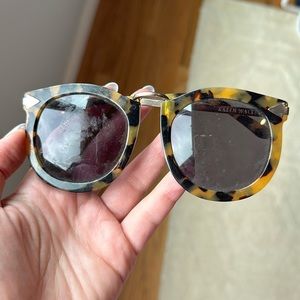 Karen Walker Tortoise Shell Harvest Sunglasses